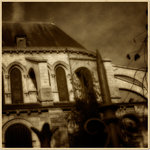 Bewerkte sfeerfoto's van Saint Germain des Prés