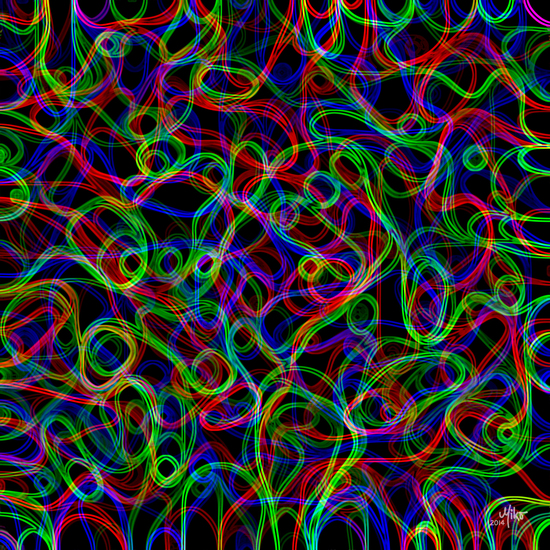 Neon glass tubes