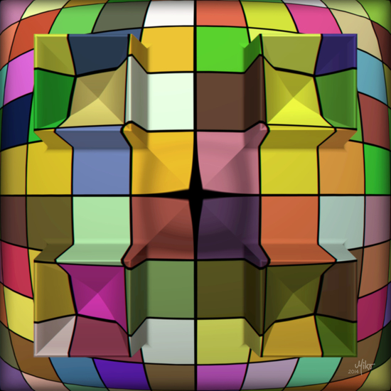 Squares in 3D