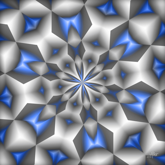 Igloo ice flower
