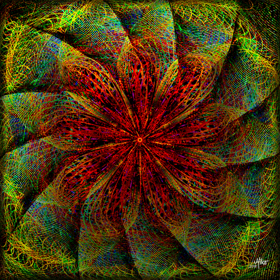 Filigree flower