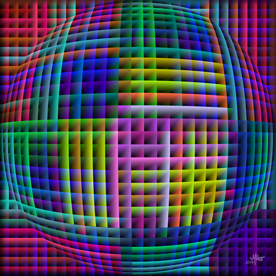 Directed inwards