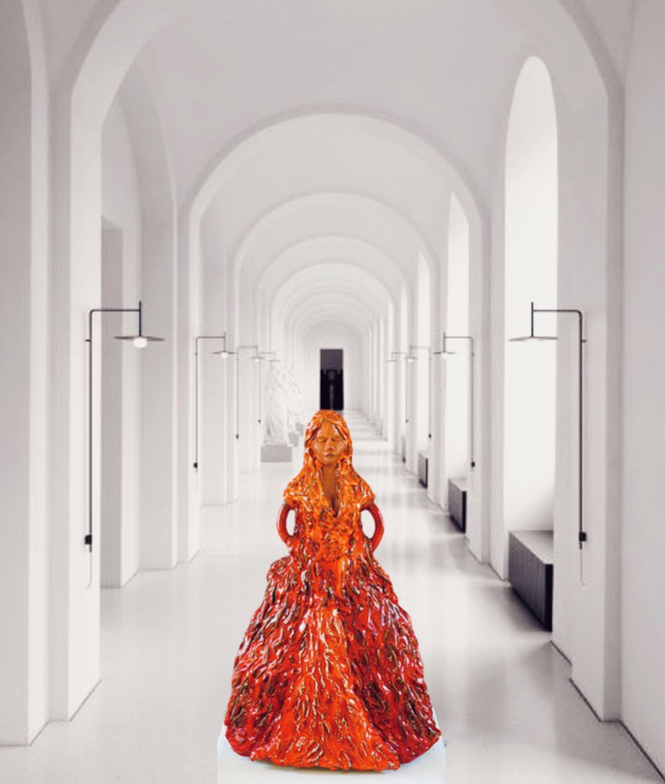 'She walks in Beauty'.