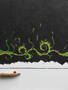 in 2016 heb ik op IJsland het Noorderlicht mogen aanschouwen, dit geeft inspiratie voor verschillende schilderijen