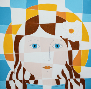 elk jaar komen er wel een paar voorbij, vrouwen van de wereld in een stramien van vakjes, van divers formaat