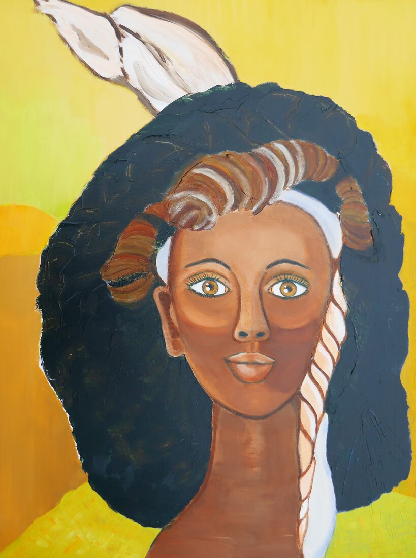 Portret 'Donkere dame'