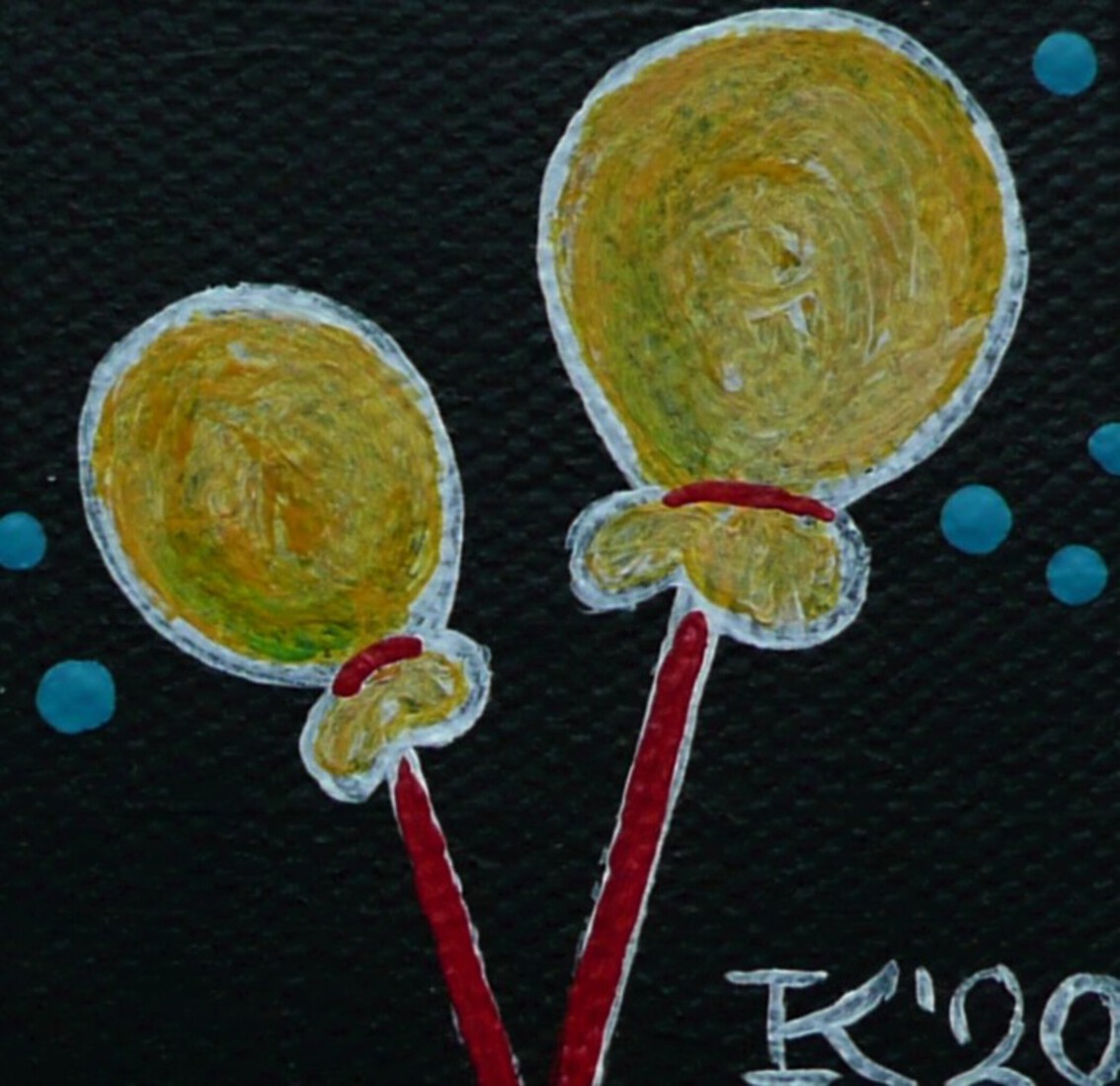 Miniballonschilderijtje 2