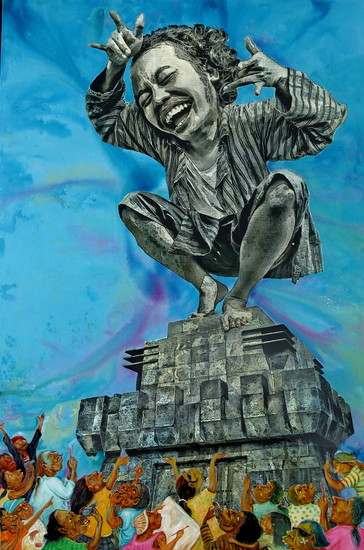 'The last Respect for monument contemporery monument