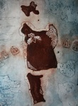 Het grafische werk bestaat uit etsen in combinatie met aquatint, en houtdruk.