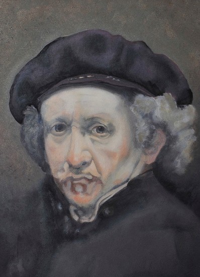 Rembrandt zelfportret 1659