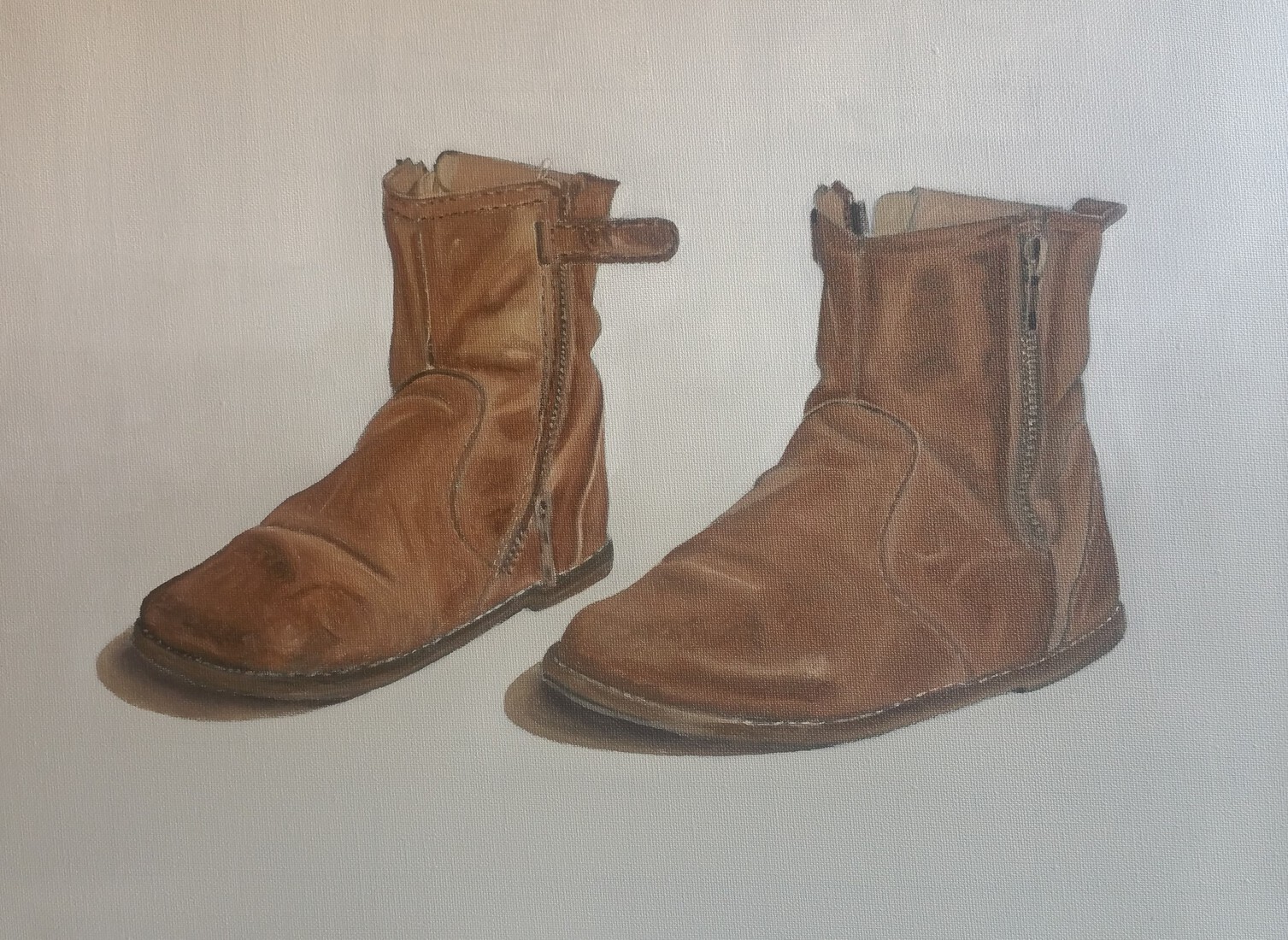Kato, haar schoenen 3 jaar