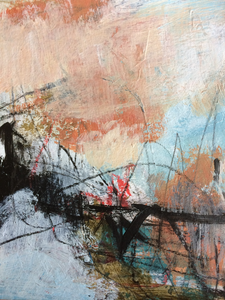Acryl mixed media op papier 2019 - heden