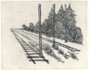 Ik teken veel vanuit de trein, waarbij je snel moet kiezen wat belangrijk is. Ook teken ik op de verloren momenten dat ik even zit te wachten.