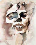 Acryl en aquarel schilderijen
