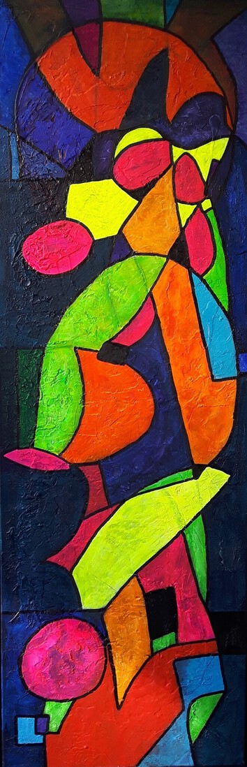 glas en lood, neon