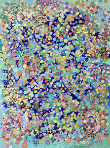 Kleurrijke abstracte schilderijen