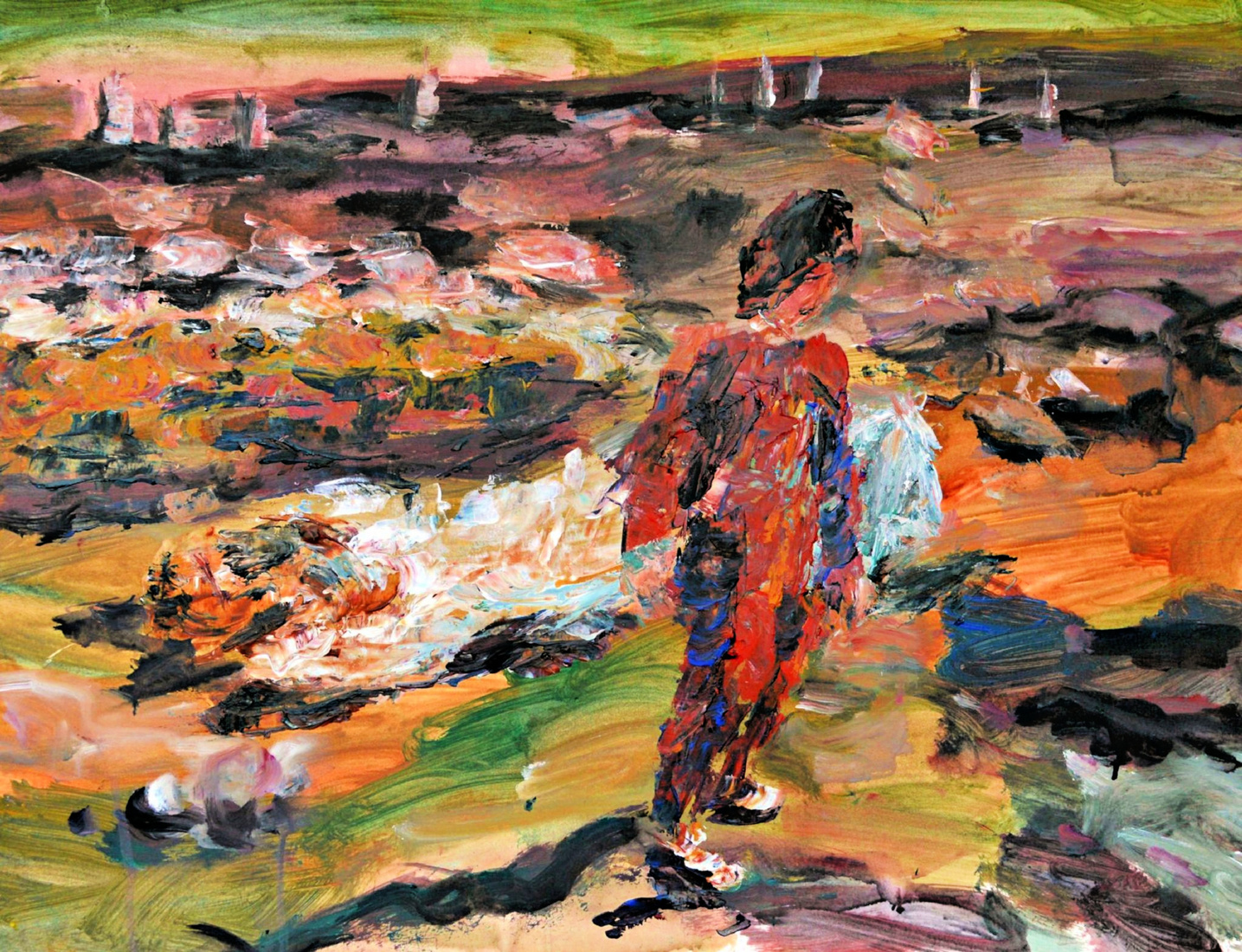 Child with dead father