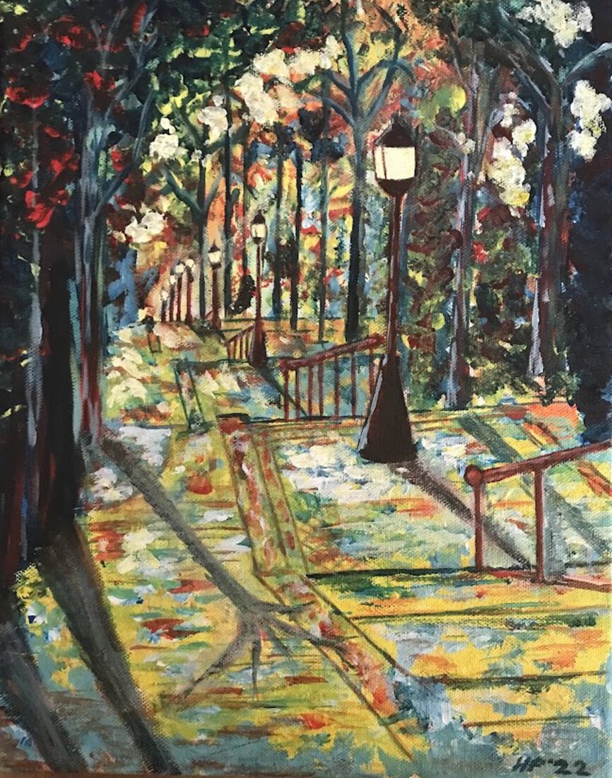 Trappen van Montmartre, Parijs