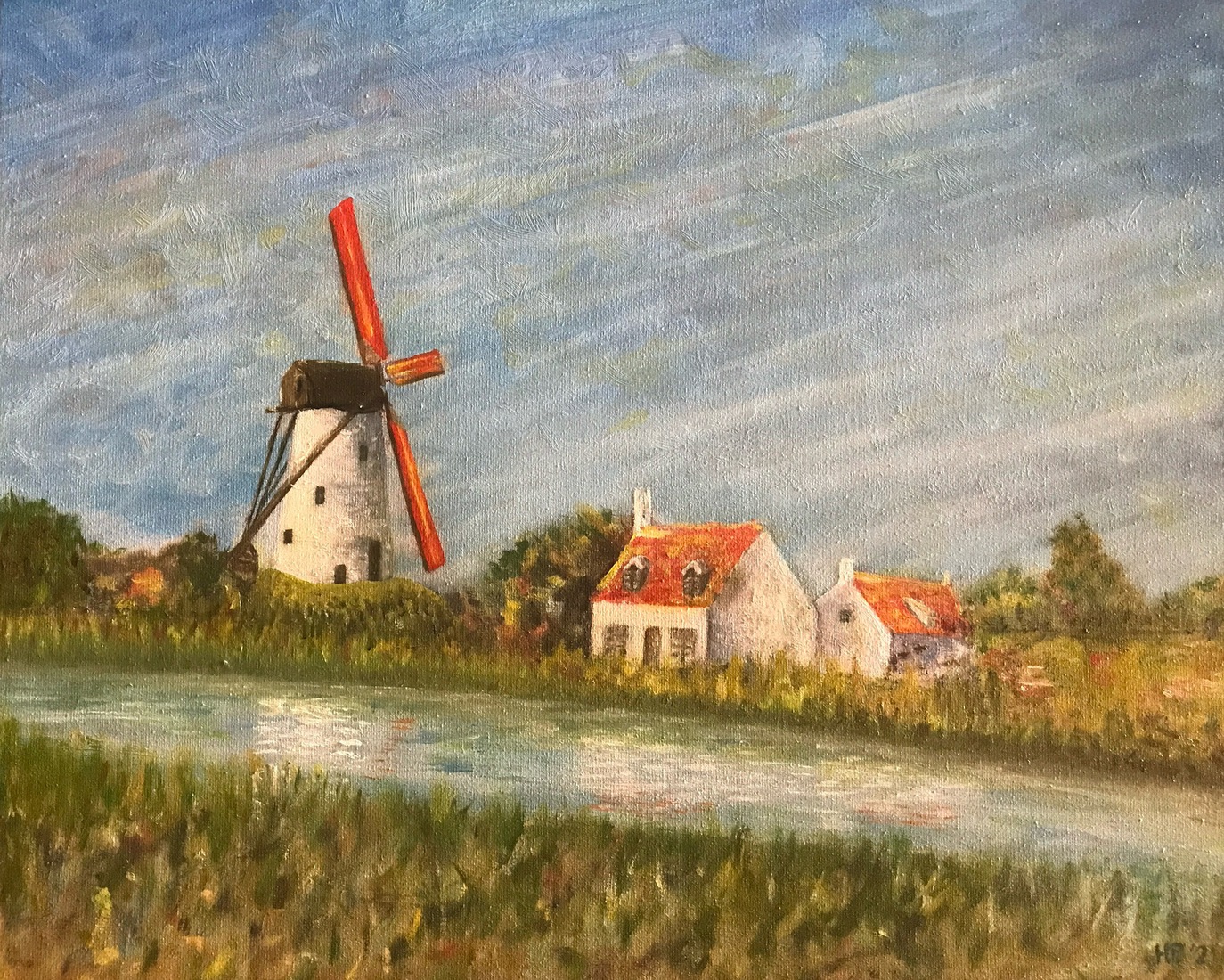 Molen, Schellemolen te Damme (B)
