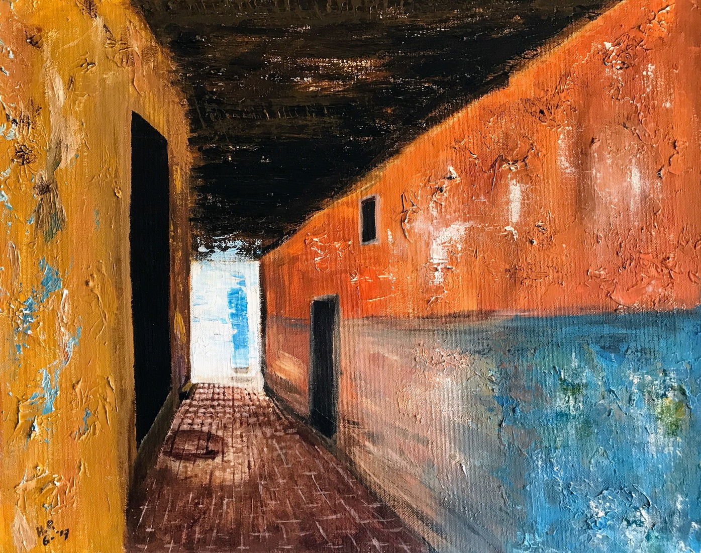 Marokko Straatje Medina Marrakesh