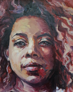 Portret is mijn favoriete onderwerp. Ik maak getekende en geschilderde portretten. Hier vind je de werken waarin ik verf, inkt en gesso gebruik. Soms is er een combinatie van tekenen en natte materialen. Soms werk ik met het doel een gelijkend portret te maken, planmatig en in stappen. Soms werk ik vrijer. In werken met gemengde technieken kan ik mijn experimenteerdrang het beste kwijt. Die portretten zijn vrijer van de realiteit en vrijer in het materiaalgebruik.