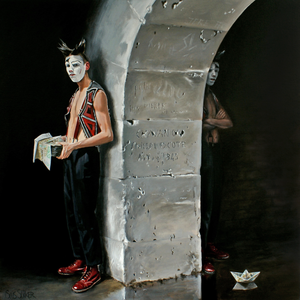 with magical realistic paintings