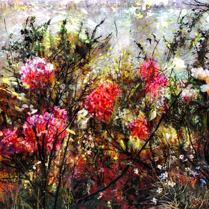 work in solo exhibition 'Poetry in wax