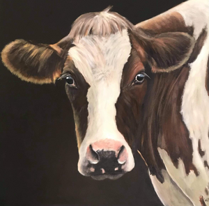 Olieverf- en acrylverf schilderijen van koeien