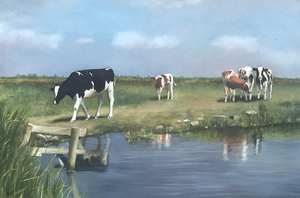 Olieverf- en acrylverf schilderijen van landschappen