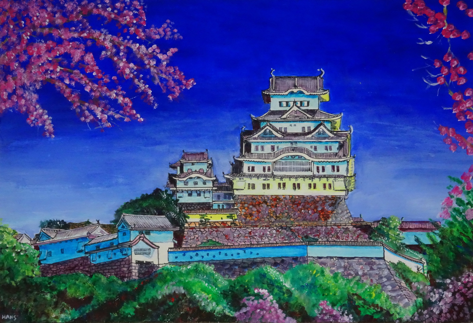 Kasteel Himeji Japan Hyōgo Prefectuur