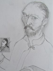 Vincent getekend door het leven.
