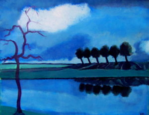 Water, land en lucht.