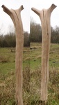 De beelden in deze groep zijn geschikt om buiten te staan. Permanent of een groot deel van het jaar. Ik behandel ze niet met zware middelen, dus op den duur zal het weer zijn invloed doen gelden. Maar de beelden behouden hun kracht en uitstraling vele jaren.