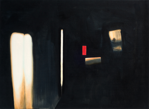 Defining space by light spots in it.