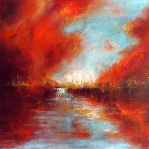 abstract in acryl