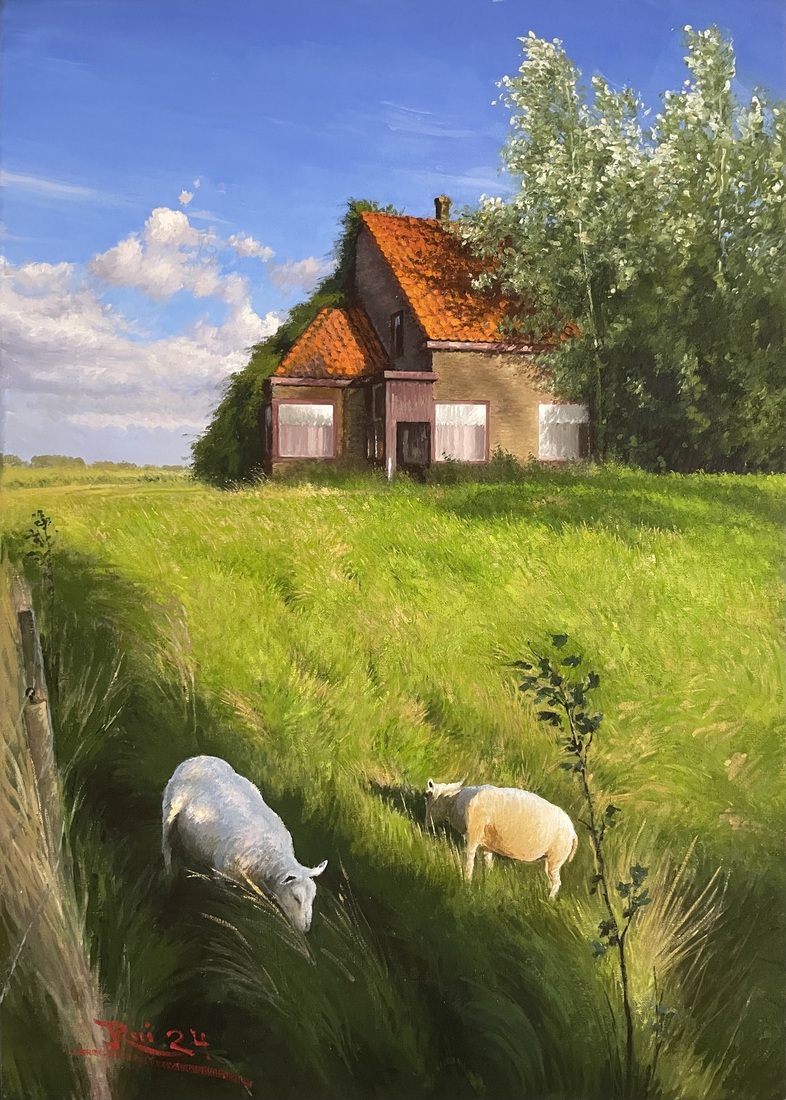 Grasoever in Biesbosch