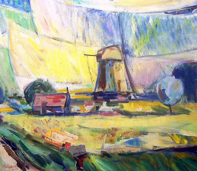 Oude watermolen Schermerhorn