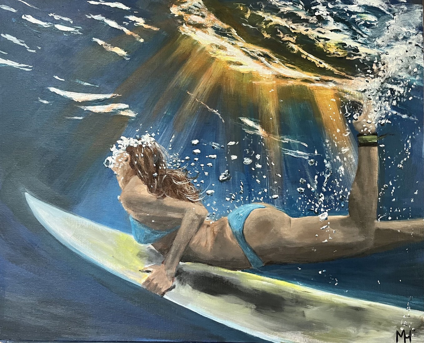 Underwater Surfer