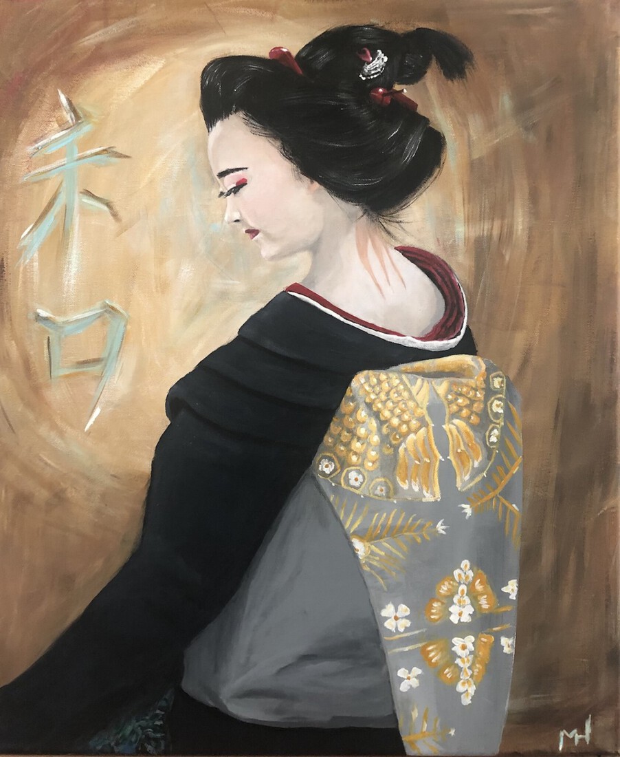 De gratie van een Maiko