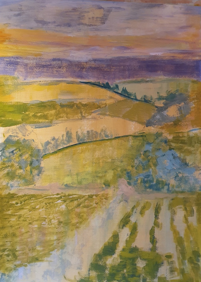 een middag in het limburgs landschap 