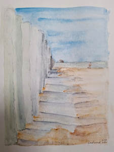 de meeste landschappen maak ik onderweg tijdens het rondtrekken met de caravan.