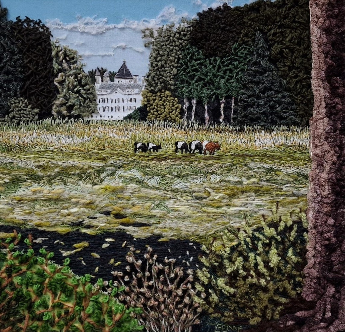 Lakenvelders, Kasteel Renswoude