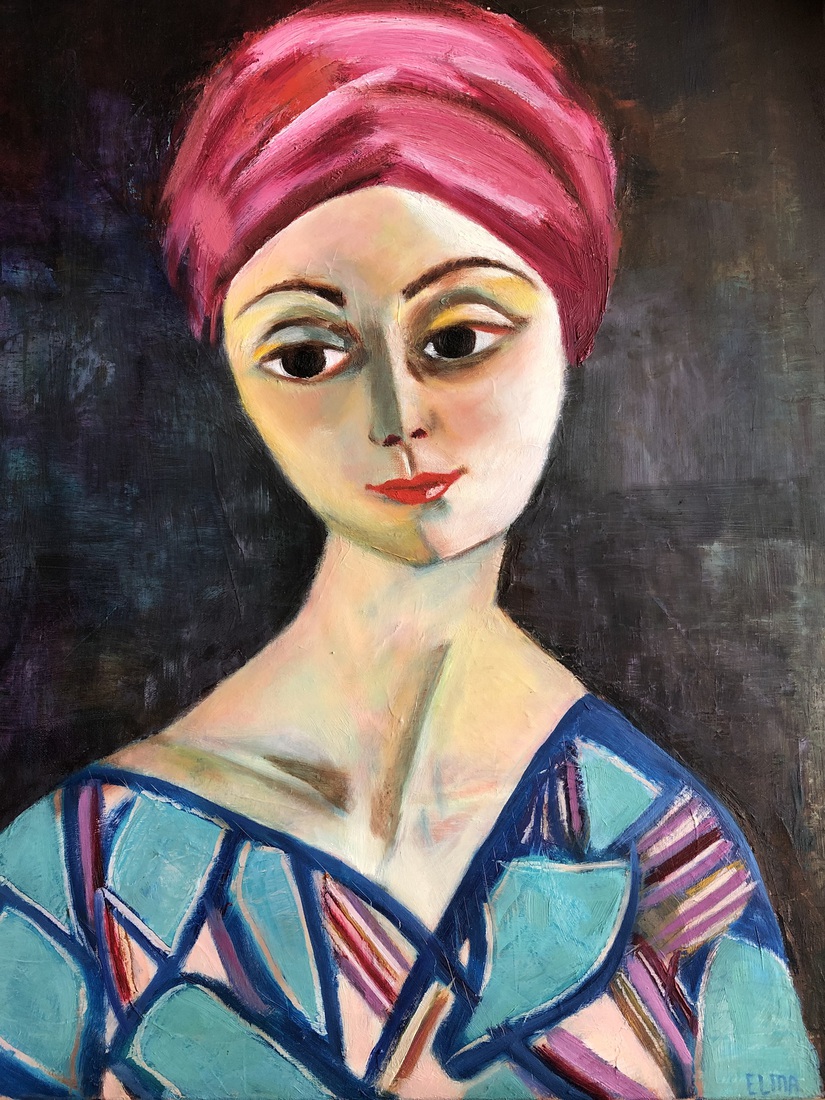 Vrouw à la Kees van Dongen