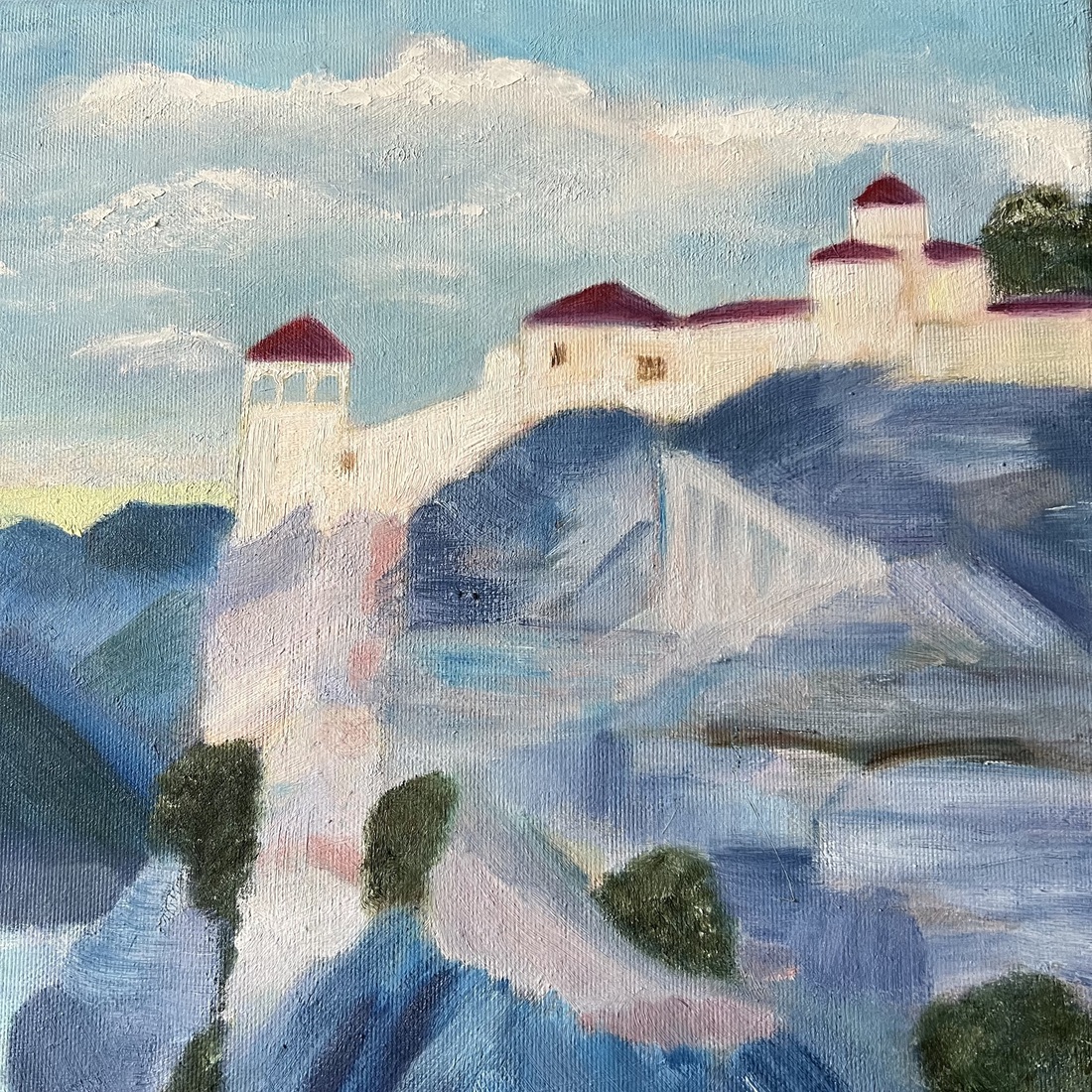 Meteora kloosters in Griekenland