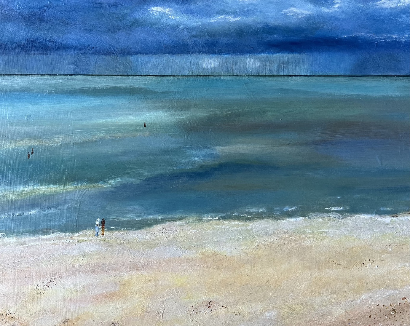 Onstuimig weer in Normandië