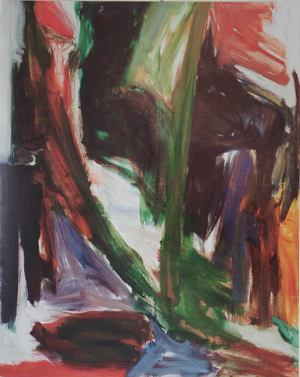 'Day of feathers', - abstract-expressionistisch schilderij - * Gratis kunst, en nog beschikbaar; Fons Heijnsbroek