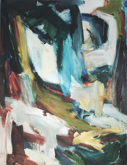 'Licht en Ruimte' - groot, atmosferisch schilderij; gratis kunst / niet meer beschikbaar; Fons Heijnsbroek