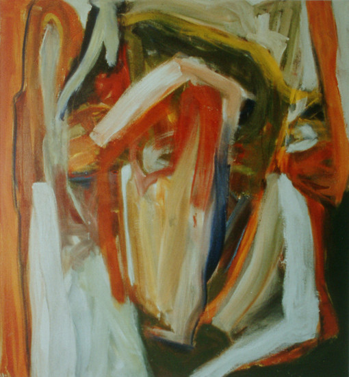 'Lazy, lazy' - een groot abstract-expressionistisch schilderij nr. 4.061; gratis kunst, maar niet meer beschikbaar; Fons Heijnsbroek