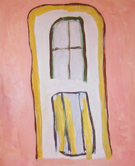'Entrée désirable 3.' (4.104) - groot abstract schilderij; * Gratis kunst, maar niet meer beschikbaar; Fons Heijnsbroek