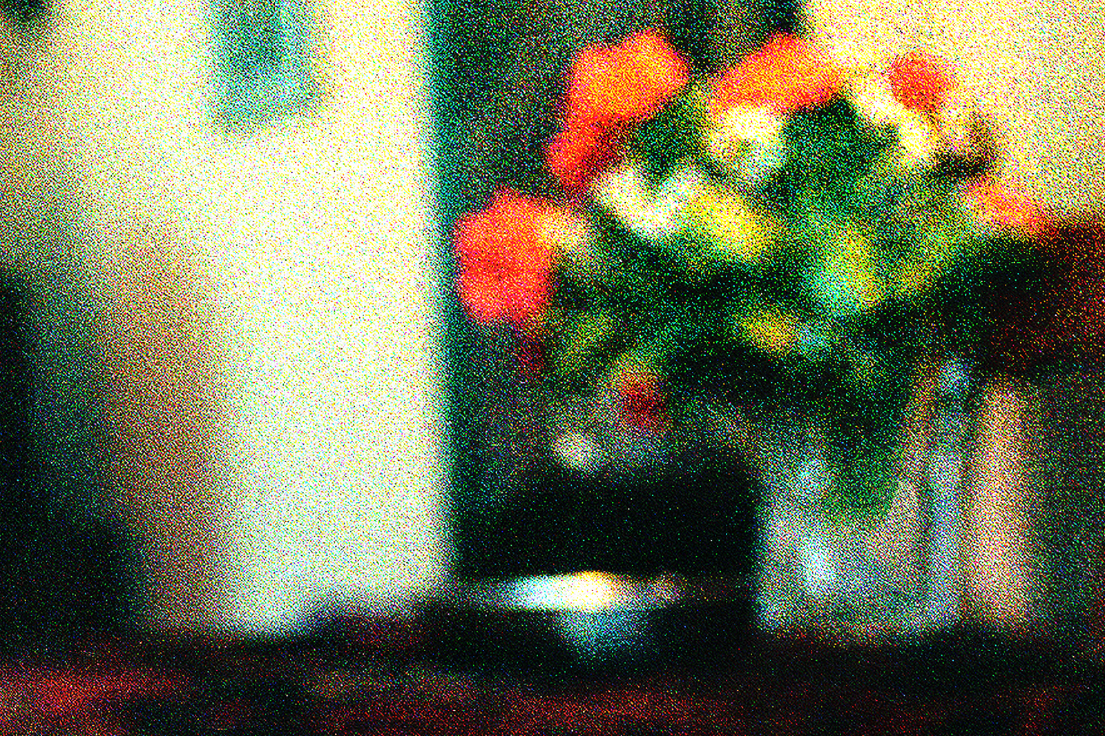 The pointillist vase